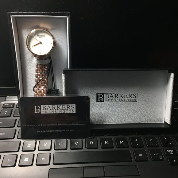 Barkers of Kensington Gold Regatta White Watch main image 6